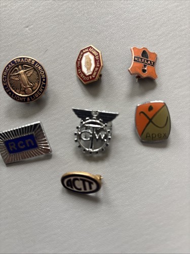 Old varied trade - old, badges