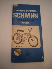 1977 Schwinn Sting-Ray Models Owners Manual