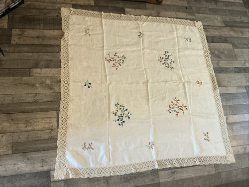 Vintage square floral - vintage,