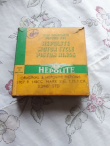 Hepolite piston ring set