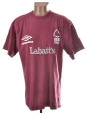 NOTTINGHAM FOREST 1994/1996 TRAINING FOOTBALL SHIRT UMBRO SIZE L ADULT