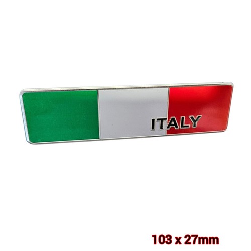 Italian flag aluminium - italian,