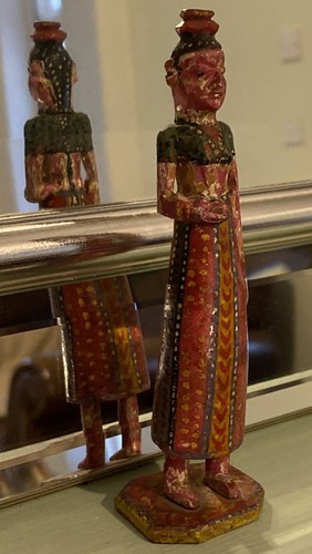 Antique wooden ethnic - wooden,