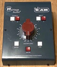 Heritage Audio Baby Ram Desktop Passive Monitor Controller - Store Close Out