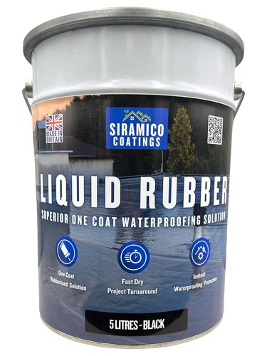 Liquid rubber roof coating - rubber,