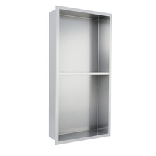 Wall niche inset with shelf - wall,