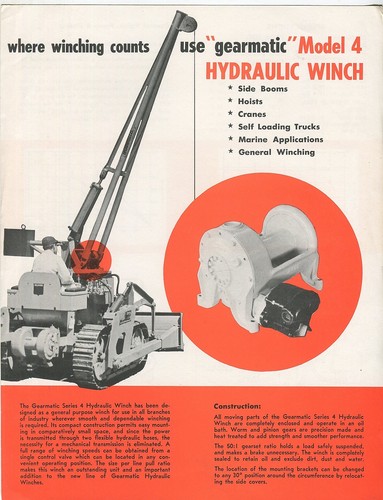 Gearmatic model hydraulic - model,