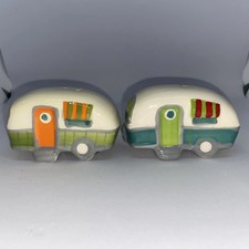 vintage camper salt and pepper