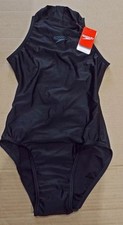 Speedo High Neck Zip Back