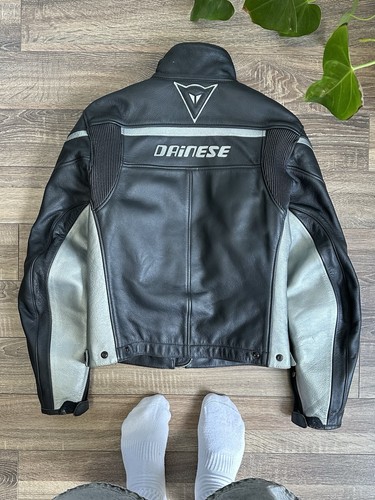 Dainese moto leather jacket - leather,