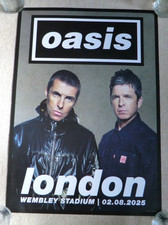 Oasis Official Tour Poster