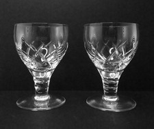 2x STUART MELROSE Cut Crystal