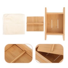 Reusable Kitchen Tofu Press Cheese Press Wooden Cheese Mold For Cheese Making