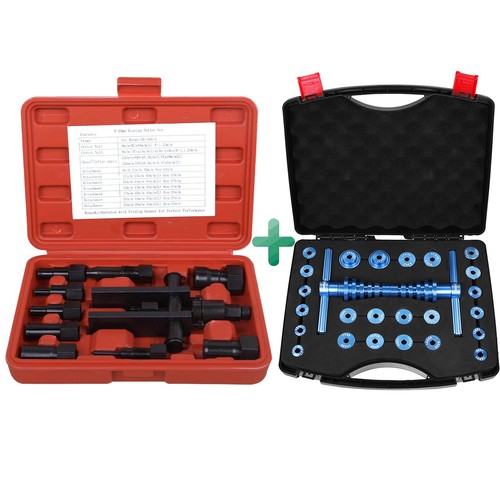 Bicycle bearing press set - press,