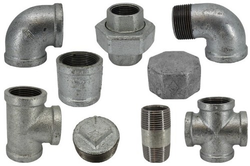 Galvanized malleable iron pipe - galvanized,