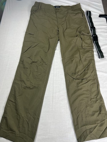 Boys army green - cargo, trousers