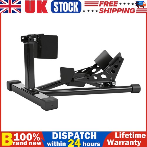 Motorcycle front wheel chock - front,