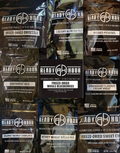 Long term food pouches - term,