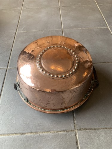 Antique handmade french copper - french,