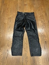 VTG Langlitz Leather Pants 34x30 Motorcycle Conmar 50s 60s