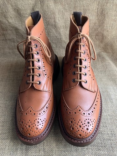 Tricker stow mens brown - tricker's,