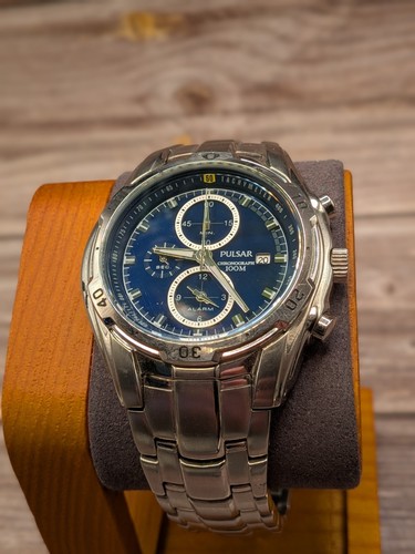 Pulsar chronograph 100m mens - 100m,