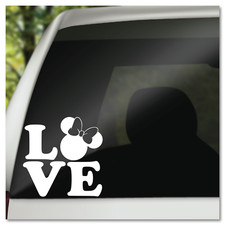6" Hidden Minnie Mouse LOVE Disney Vinyl Decal Sticker