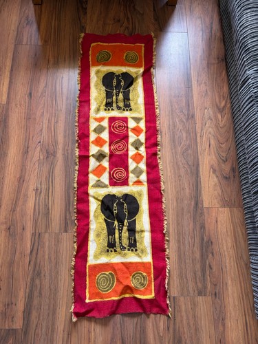 Zambian batik table runner - batik,