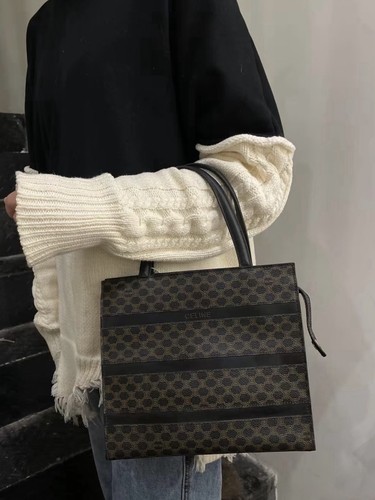 Céline vintage macadam black - céline,