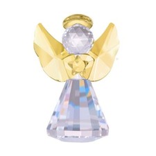 Colorful Crystal Guardian Angel Figurine Ornament Home Table Decor Wedding Gift