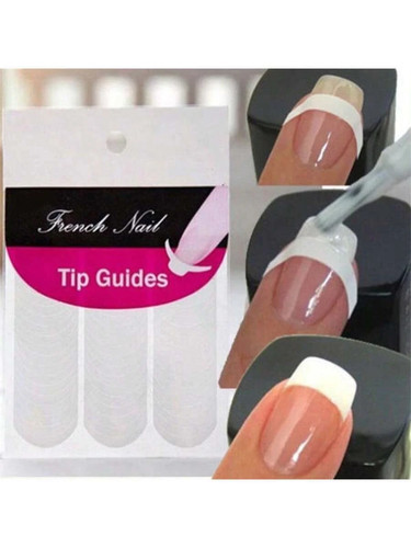 240pcs french manicure nail - 240pcs,