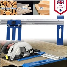 UK Rip-Cut Circular Saw Guide Precision Edge Guide Power Saw Rip Fence up to 24"