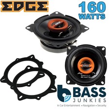 Edge 2-Way 160W Coaxial Speakers to fit BMW 3-Series 2005-12 E90