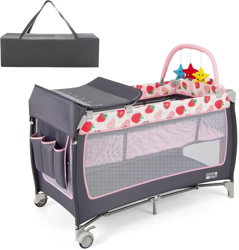 4in1 travel cot baby - travel, bedside