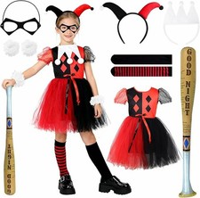 Girls 5-7yrs Harley Quinn