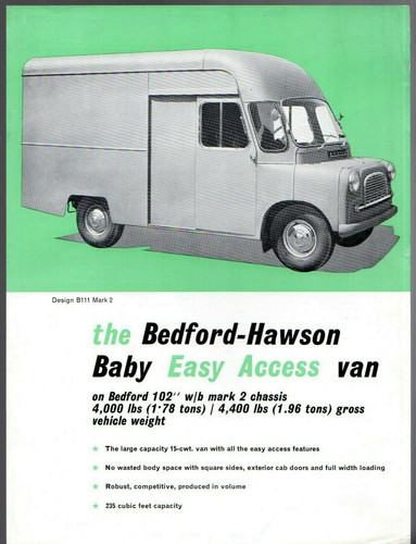 Bedford hawson mk2 - mk2, baby