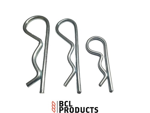 Zinc plated clips - r,