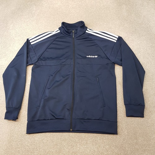Adidas mens track - jacket, large