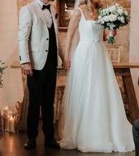 Suzanne Neville Hailey Wedding Dress Size 12