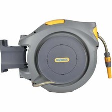 Hozelock Retractable Reel Wall Mounted Hose Pipe System 20m - 40m Garden Water