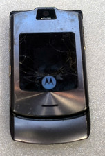 Vintage Motorola RAZR V3i  2G Flip Mobile Phone Quartz-  Unlocked #J11