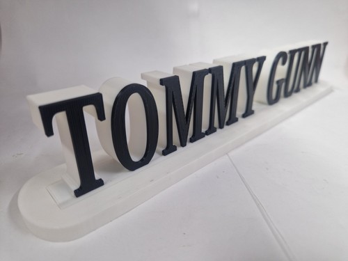 Tommy gunn shop display - -,
