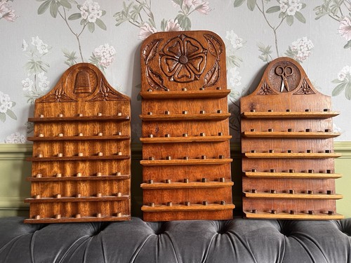 Vintage wooden thimble - vintage, racks