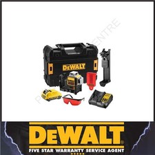 Dewalt Reconditioned DCE089D1RQ-GB 12V XR 3X360 Red Cross Line Laser + 1X 2.0 Ah