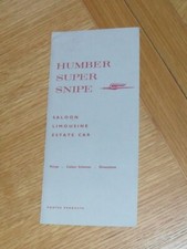 Humber Super Snipe Colour &