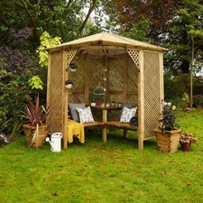 Valencia Corner Arbour Seat