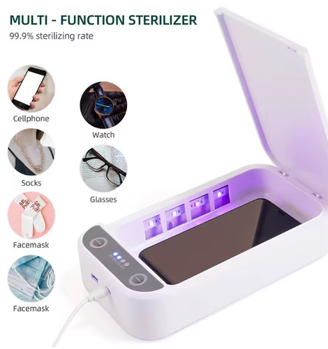 Led phone sterilizer - sterilizer, box