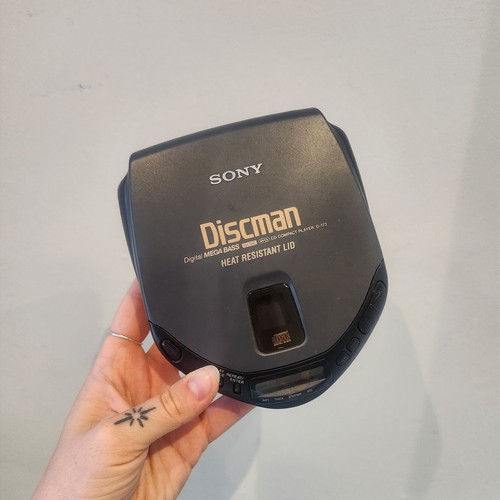 Sony discman 173 portable cd - discman,