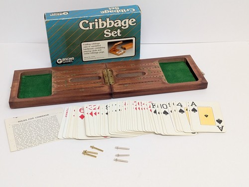 Gibsons cribbage set - cribbage, set,