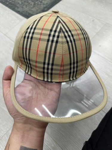 Burberry clear brim - clear, check